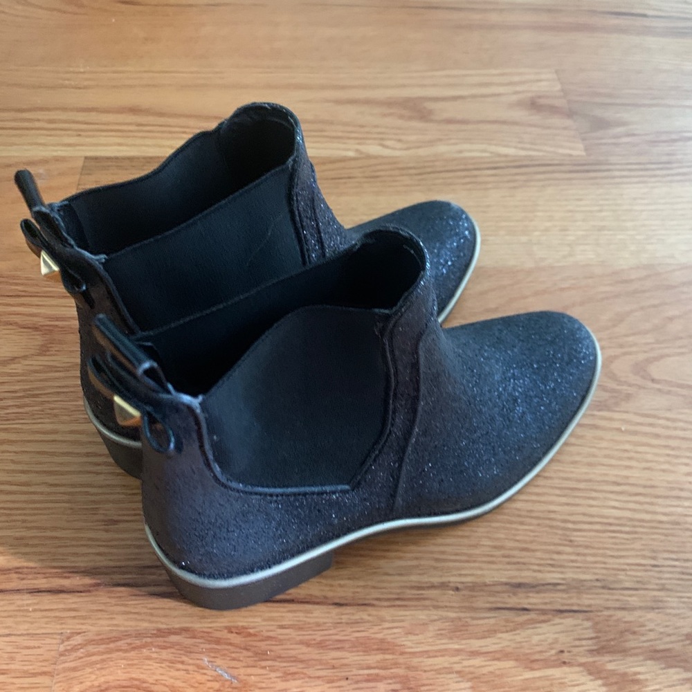 Kate Spade Black Glitter Rainboot - Picture 3 of 4